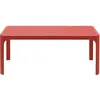 NARDI table basse pour extérieur NET (Corail - Polypropylène PRV)