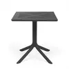 Table de bistro Clip  - anthracite - 70 x 70 cm Nardi