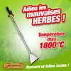 Désherbeur thermique bruleur triangle + tuyau 5 m Ribimex PROX582950-1