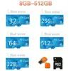 Carte mémoire Micro SD 128 Go - Classe 10 - Flash TF / SD Card pour Tablet PC