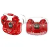 Ecouteurs intra-auriculaires sans fil bluetooth TWS X35, lumière craqu...