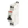 Disjoncteur modulaire phase neutre 25A 4.5kA à vis ABB 470240