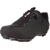 Sidi Mixte Chaussures MTB Gravel Chausson, Noir Vert Foncé, 45 EU