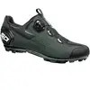 Sidi Mixte Chaussures MTB Gravel, Noir Vert Foncé, 42 EU