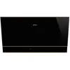 Hotte décorative murale inclinée SMEG KV694R