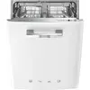 SMEG Lave vaisselle encastrable 60 cm Année 50 blanc STFABWH3