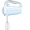 Mixeur à main - SMEG - HMF01PBEU - 9 vitesses + turbo - 250 W - Couleur Bleu