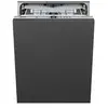 Smeg Lave-vaisselle - Gris métal - STL332CH