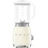 SMEG BLF03CREU Mixeur Inox Esthétique Style Années 50 800 W Crème