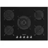 SMEG PV375N, Plaque de cuisson à gaz CLASSICA, Black