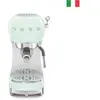 SMEG Machine à café Expresso Années 50 coloris vert d'eau - ECF02PGEU