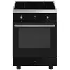 Cuisinière induction SMEG C6IMBLT2 4 foyers Noir