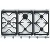 Smeg SE97GXBE5 plaque Acier inoxydable Intégré Gaz 5 zone(s)
