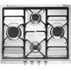 Table de cuisson au gaz SMEG S 60 GHS - 4 foyers - Inox - Sécurité gaz