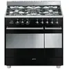 piano de cuisson SMEG SCB92PN8 5 foyers double fours