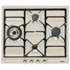 Cuisinière à gaz intégrée Smeg SR764PO - Crème - 4 brûleurs - 8200 W
