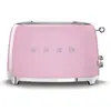 Smeg - grille-pains 2 fentes 950w rose  tsf01pkeu - tsf01pkeu