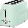 Smeg - grille-pains 2 fentes 1500w vert d'eau  tsf02pgeu - tsf02pgeu