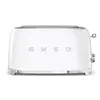 Smeg - grille-pain 2 fentes 1500w blanc  tsf02wheu - années 50 tsf02wheu