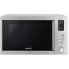 Micro-ondes grill Smeg MOE25X - 25 L - 900 W - Acier inoxydable