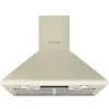 SMEG Hotte decorative murale KSED65PE Victoria, murale 60 cm crème, 635 m3/h