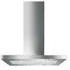 Smeg Elite KI90XE - Hotte - hotte îlot - evacuation & recyclage - acier inoxydable