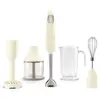 Smeg Smeg 50's Style HBF02CREU - Mixeur à main - 1.4 litres - 700 Watt - crème