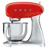 Smeg - robot sur socle 4,8l 800w rouge  smf02rdeu - années 50 smf02rdeu