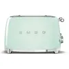 Smeg - grille-pains 4 fentes 950w vert d'eau  tsf03pgeu - années 50 tsf03pgeu