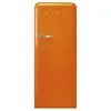 Smeg - réfrigérateur 1 porte 60cm 270l d ventilé orange  fab28ror5 - années 50