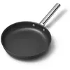 Poêle - Smeg - 28 cm - Noir Mat - Anti-adhésif - Tous feux compatibles