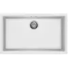 évier Granit Smeg Vzp76b Blanc