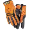 Beta Gants moto toutes saisons en cuir synthétique Béta Orange TU 1053012