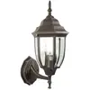 Lanterne Bombay avec bras en aluminium peint bronze e'cran de protecti...