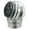 Aspire-fumées rotatif rond en tôle galvanisée 20 cm conduit de cheminé...