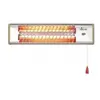 Reglette infrarouge Quartz 1200W NIKLAS chauffage mural intérieur et e...