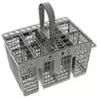Whirlpool Panier porte couverts gris pour lave vaisselle hotpoint ariston