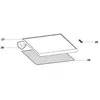 PLATEAU DE DESSUS TOP REP 27 pour LAVE VAISSELLE INDESIT -...