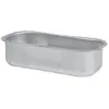 Steel Pan Plumcake Nonstick en acier inoxydable 18/10 30 x 11 cm