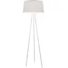 Kundalini kdln Lampe sur pied Tripod, blanche, hauteur 175 cm, à intensité variable