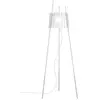 KDLN TYLA-Lampadaire verre et acier H165cm