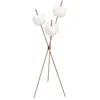 Kundalini kdln Lampadaire LED Kushi, couleur cuivre, hauteur 140 cm