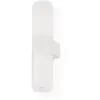 Kundalini kdln Applique murale LED Pastilla, blanche, hauteur 36 cm, verre