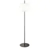 KDLN KUSHI-Lampadaire avec variateur Verre opalin/Métal H183cm