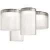 Kundalini kdln Plafonnier LED Giass, blanc, Ø 25 cm