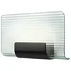 Kundalini kdln Applique murale LED Nami, noire, largeur 30 cm, verre