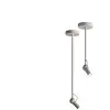 Kundalini kdln plafonnier LED Bird, noir, Ø 11 cm, métal