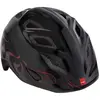 Casque de vélo pour enfants MET Genio - Marque MET - Noir avec flammes noires - Taille 52-57cm