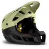 Casque avec mentonniere amovible met parachute mcr mips vert noir