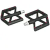 FOXCUP Pédales BMX-VTT descente alu fibre de carbone filetage 9-16 avec picotes rouge P2R TU